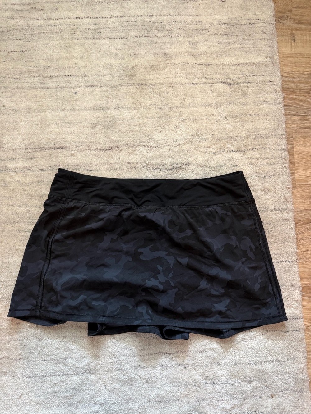 Lululemon Black Camo Active Skort - Women